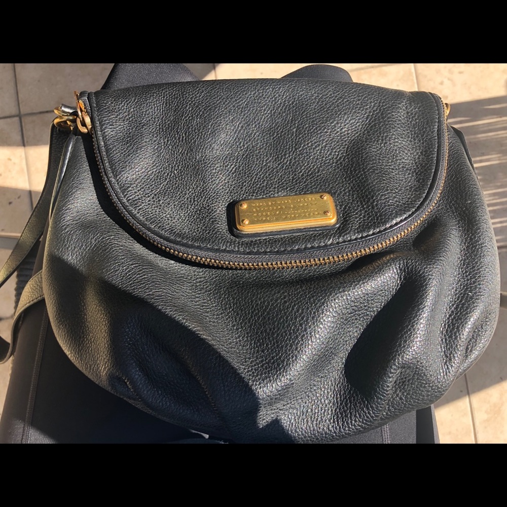 Leather crossbody bag by Marc Jacobs